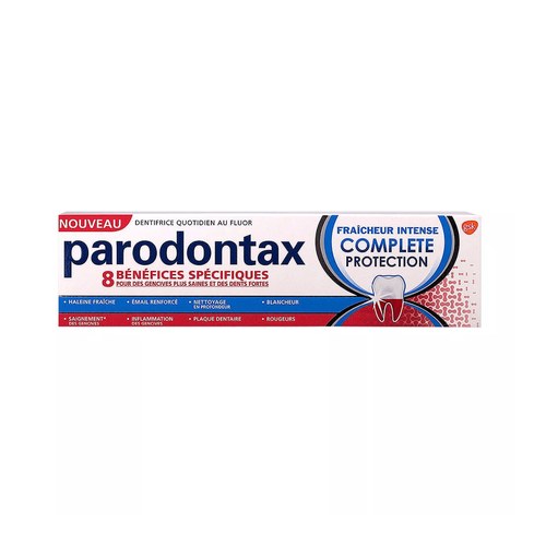 Parodontax Dentifrice Complete Protection Fraicheur Intense 75ml