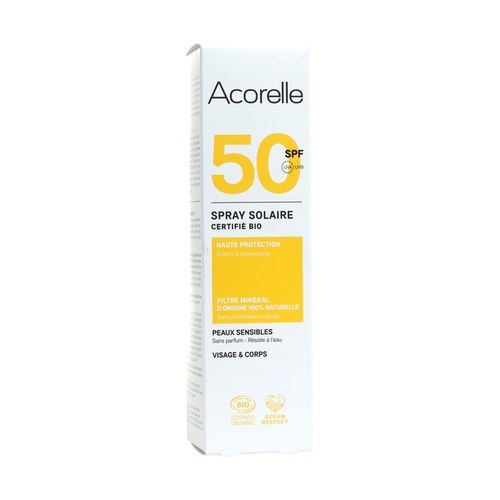 Acorelle SPRAY SOLAIRE SPF50 BIO 100 ML