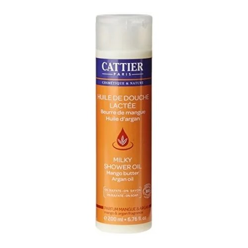 Cattier HUILE DE DOUCHE LACTÉE – Parfum mangue & argan