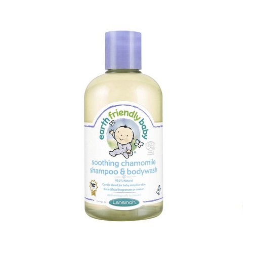 Lansinoh Shampoing et Gel lavant -Camomille 250ml