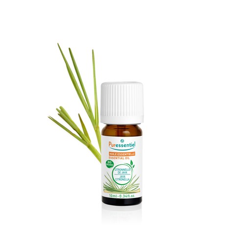 PURESSENTIEL HUILE ESSENTIELLE CITRONNELLE DE JAVA BIO 10ML