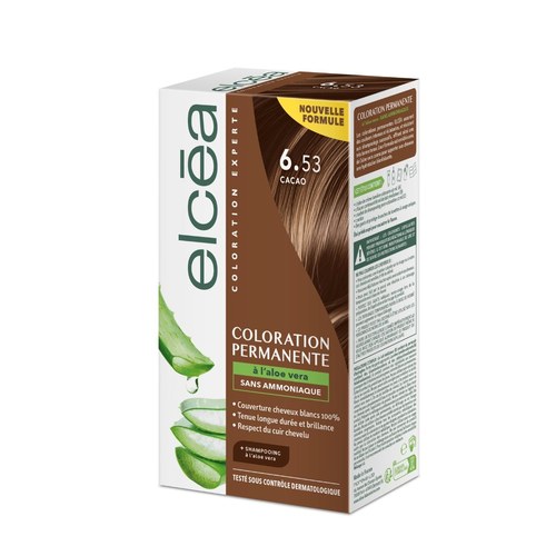 ELCÉA COLORATION PERMANENTE Cacao 6.53