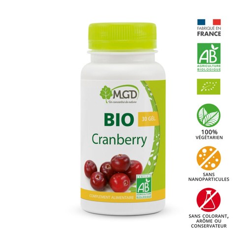 MGD NATURE cranberry - confort urinaire 30 gélules