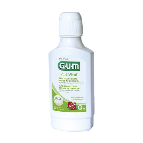 GUM ACTIVITAL Q10 BAIN DE BOUCHE 300ML