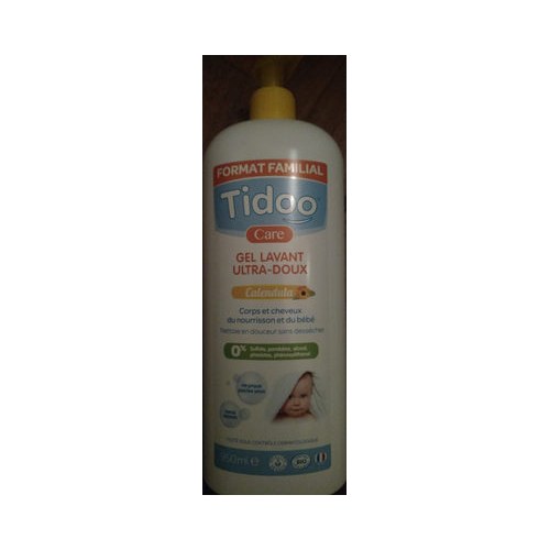Tidoo Gel Lavant ultra-doux au Calendula 950ml