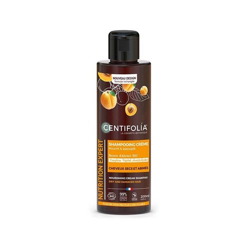 CENTIFOLIA SHAMPOING CRÈME NUTRITION Cheveux Secs Et Abimes 200ml