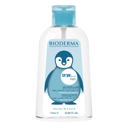 Bioderma Abcderm h2o 1L pompe inverse
