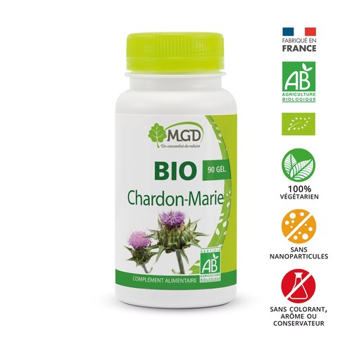 MGD NATURE bio chardon-marie 90 gelules