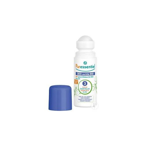 Puressentiel Déo roller bio 3 HE - 50ml