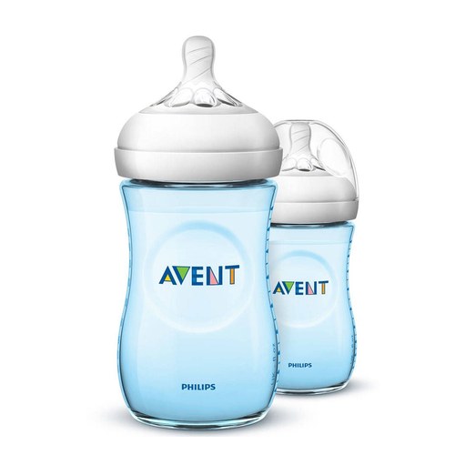 AVENT Biberon Natural bleu 260 ml