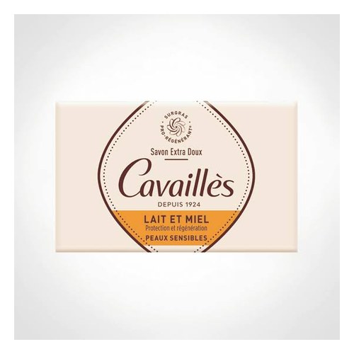 ROGE CAVAILLES LOT DE 3 SAVONS LAIT ET MIEL +1 OFFERT