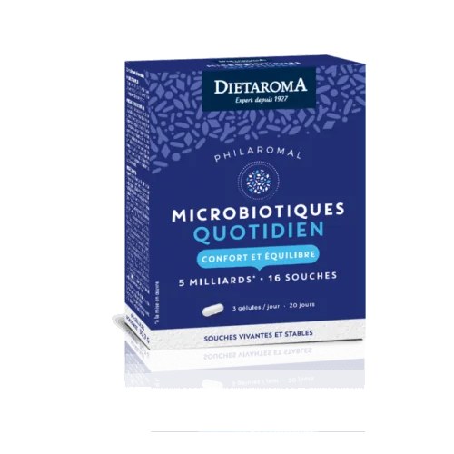 Dietaroma Philaromal Microbiotiques Quotidien 60 Gélules