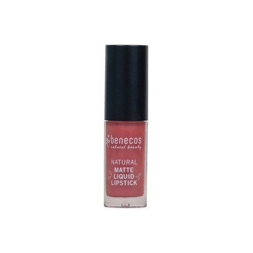 BENECOS NATURAL MATTE LIQUID LIPSTICK 5ML ROSEWOOD ROMANCE