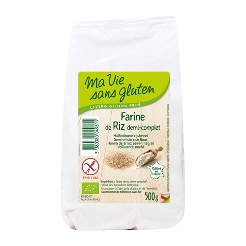 farine de riz demi-complete sg 500g