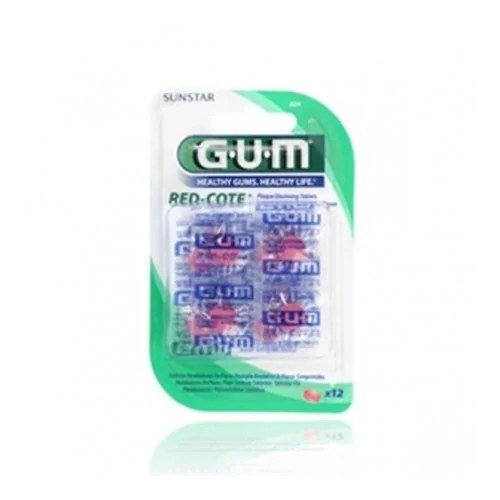GUM RED-COTE 12 COMPRIMES