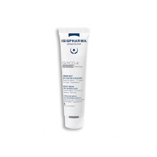 ISISHARMA GLYCO-A MEDIUM Peeling Crème Nuit 12% D’acide Glycolique 30ml
