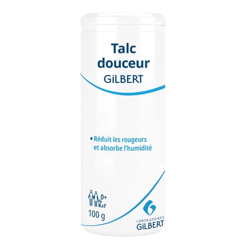 GILBERT TALC DOUCEUR FLACON POUDREUR 100G