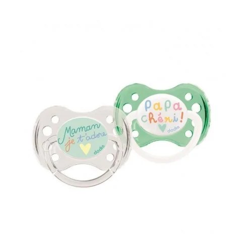DODIE SUCETTE Anatomique  A31 0-6M  DUO MAMAN PAPA CHERI