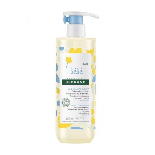 KLORANE BEBE GEL DOUCEUR MOUSSANT 500ml