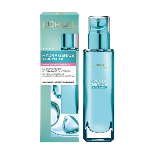 L'Oréal Paris Hydra Genius Soin Liquide Hydratant 72h Peau sèche - 70 ml
