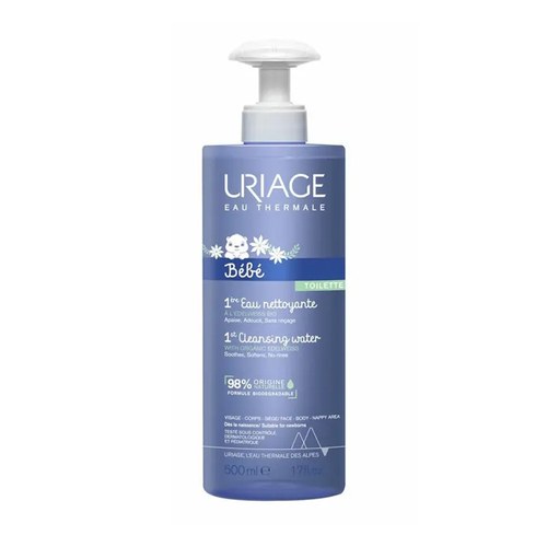 URIAGE BEBE 1èRE EAU NETTOYANT SANS RINçAGE 500ml