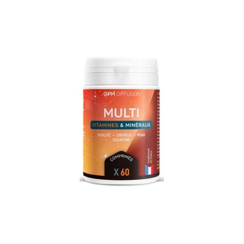 GPH DIFFUSION MULTIVITAMINES ET MINÉRAUX 60 comprimes