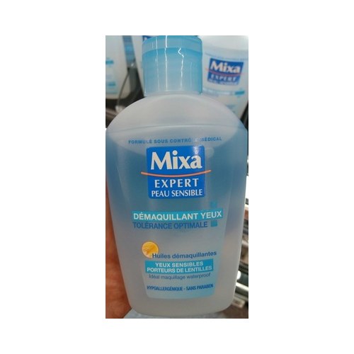 MIXA Démaquillant yeux tolérance optimale - 125 ml