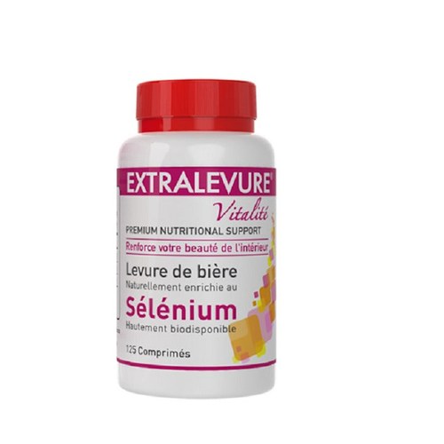 Extralevure Vitalite Selenium 125 Comprimès