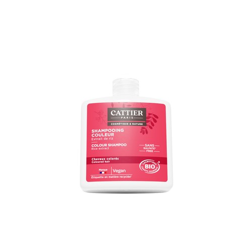 CATTIER SHAMPOOING COULEUR - 0% SULFATE CHEVEUX COLORÉS 250 ML