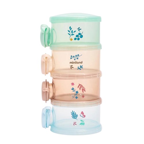 MINILAND SET 4 POT DE CONSERVATION ROSE - 89239