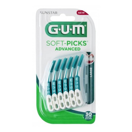 Gum Soft Picks Advanced Large 30 Pièces 651