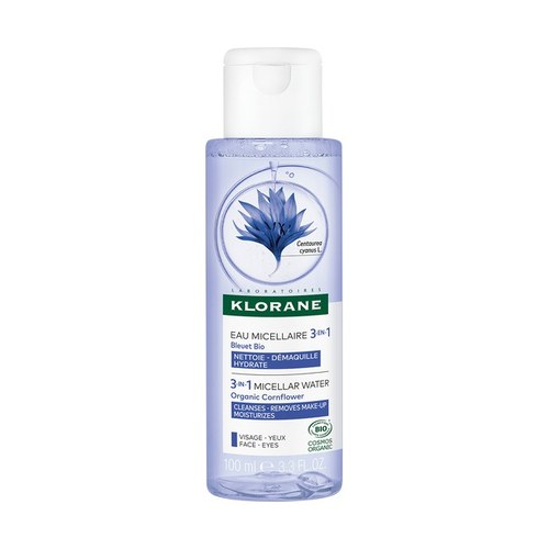 KLORANE EAU FLORALE DÉMAQUILLANTE AU BLEUET APAISANTE 100ML