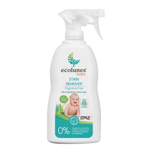 ECOLUNES SPRAY DÉTACHANT BÉBÉ ÉCOLOGIQUE ET HYPOALLERGÉNIQUE – 300 ML