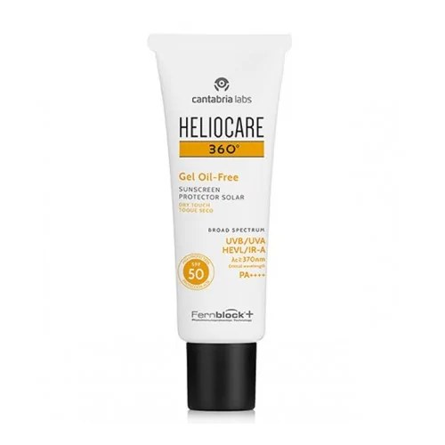 Heliocare 360° gel oil free toucher sec protection solaire spf50