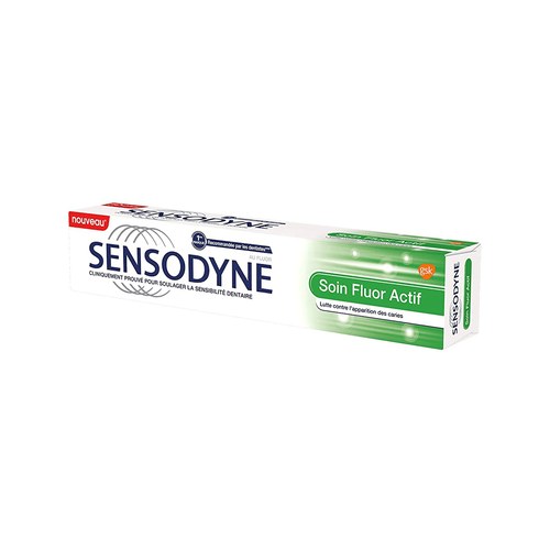 Sensodyne Dentifrice soin Fluor Actif 75ml