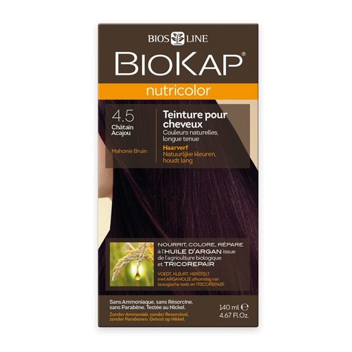 BIOKAP Nutricolor 4.5 Châtain acajou