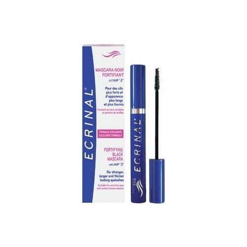 Asepta Ecrinal Cils Mascara noir fortifiant. Flacon 7ml