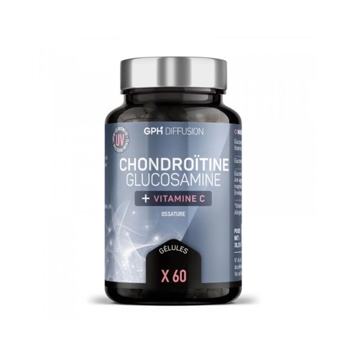 GPH DIFFUSION CHONDROÏTINE GLUCOSAMINE - 471,4 MG - 60 GÉLULES