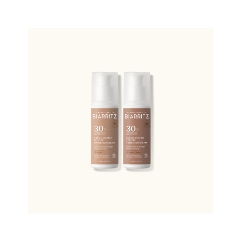Biarritz ALGAMARIS - Crème solaire Visage Teintée SPF30 ivoire