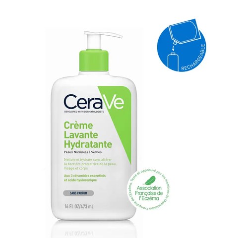 CERAVE CRÈME LAVANTE HYDRATANTE 236ML