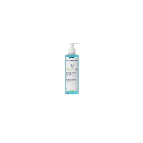 Isis pharma teen derm gel sensitive nettoyant purifiant 250 ml