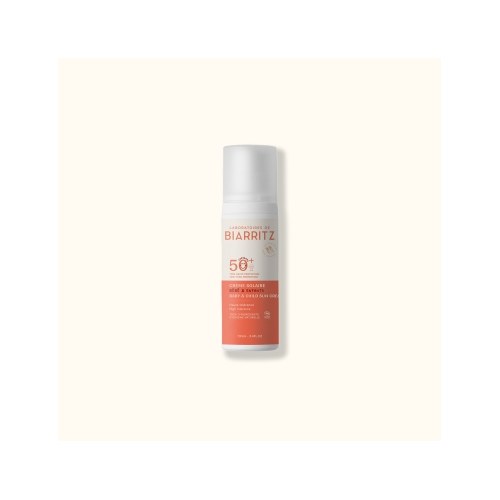 Biarritz CRÈME SOLAIRE BÉBÉ & ENFANT SPF50+ CERTIFIÉE BIO 100ml